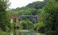 The Iron Bridge Telford Shropshire UK Royalty Free Stock Photo